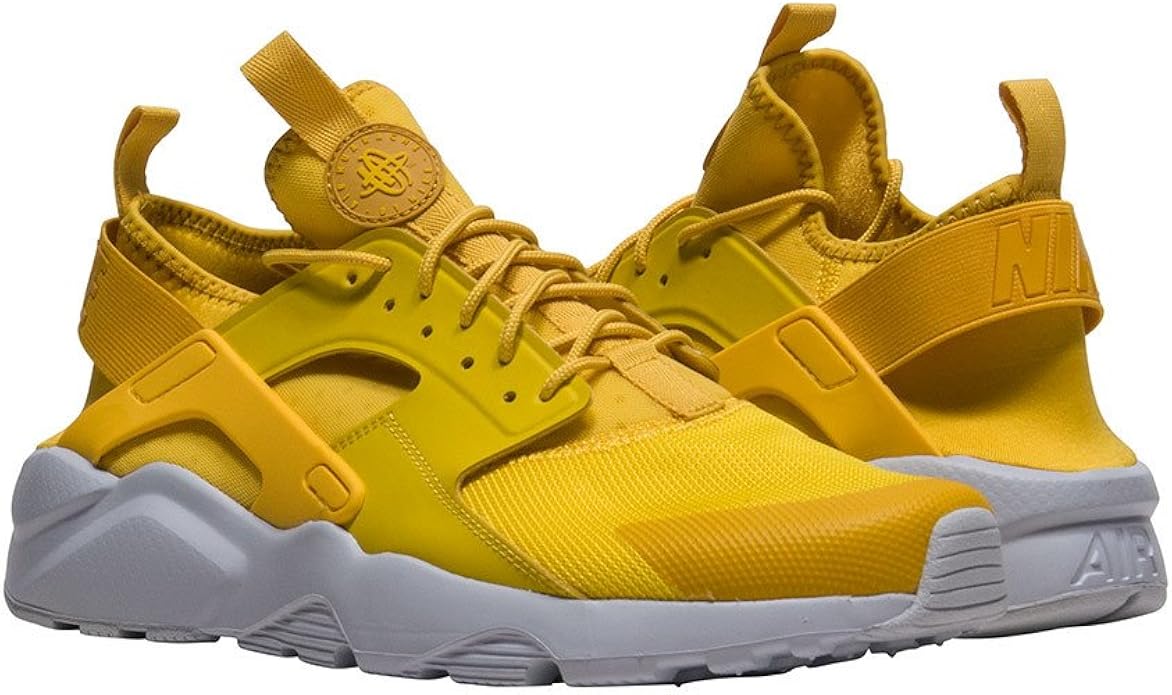 air huarache run mid kids yellow