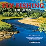 Fly Fishing Dreams 2018 12 x 12 Inch Monthly Square Wall Calendar by Wyman, River Lake Outdoor Sport by