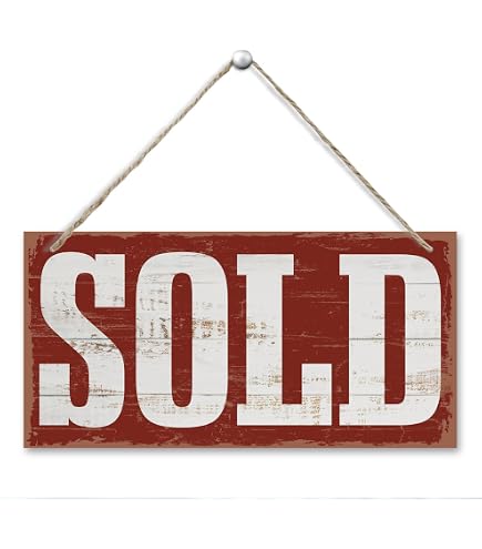 Amazon.com: Pulse Brands New Home Sign - Just Sold - Social  display picture 1