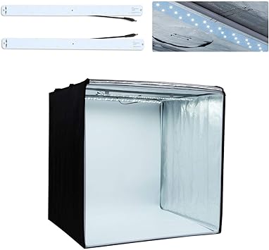 Amazon.com: Amzdeal - Caja de luz para fotografía, 31.9 in (32 pulgadas), color blanco y negro naranja: Camera \u0026 Photo