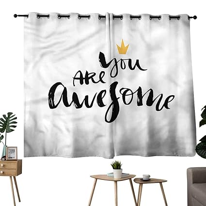 Amazon Com Alexandear Home Darkening Curtains Grommets