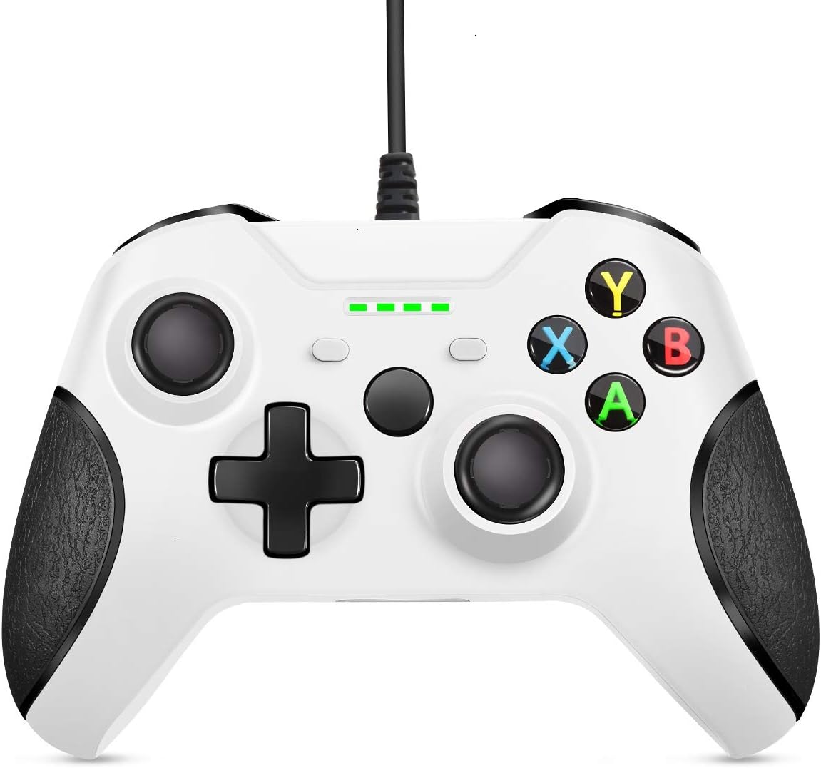 VOYEE Controller for Xbox One, Wired Enhanced Controller for Microsoft Xbox One/X/S/Elite (White): Computers & Accessories