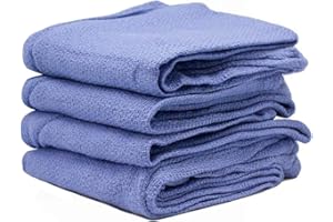 AMZ MEDICAL SUPPLY Operating Room Towel 17" x 26". OR Towel for Medical Facilities Blue Color. 100% Cotton, 40g/m2 Pre-Washed Towel. Sterile, Highly Absorbent Operating Towel. CSR Wrapped.