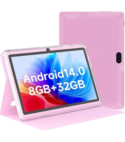 Amazon.com : Tablet with Case 7 inch Tablet Android 14, 8GB RAM
