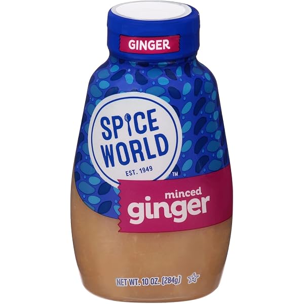 Spice World Squeeze Minced Ginger (22.75 Oz.) (Pack Of 2