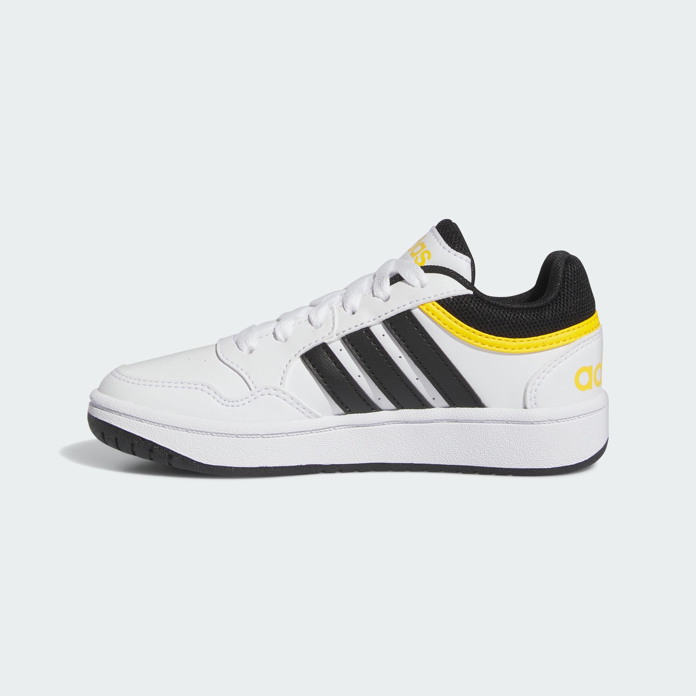Adidas Unisex Kinder Hoops Shoes, Cloud White/Core Black/Bold Gold, 30 1/2 EU 2