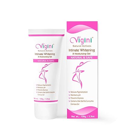 100% Natural Actives Vaginal Feminine Hygiene Intimate Lightening Whitening Gel, Wash Able ,Non staining as Cream Serum Oil,Water Based Moisturizer for Lubrication Lubricating,Lubricant Lube Jelly for Dryness