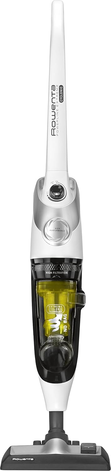 Meilleur Prix Rowenta RH8147WA Powerline Extreme Cyclonic Balai électrique avec fil et sans sac, technologie cyclonique, puissance 750 W, capacité 0,9 l