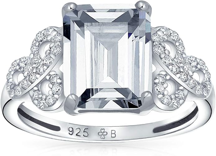 celtic love knot engagement ring