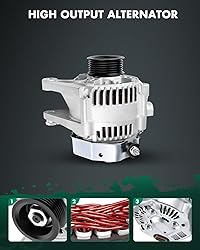 SCITOO New Alternator 80Amp 13756 Replacement for