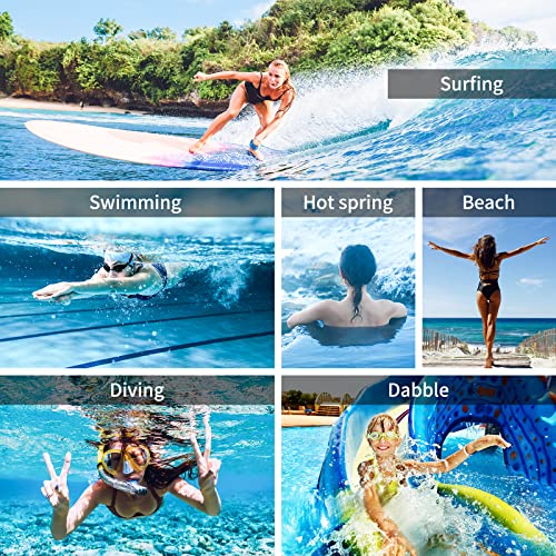 𝐒𝐲𝐧𝐜𝐰𝐢𝐫𝐞 Waterproof Phone Pouch [2Pack] Universal IPX8 Waterproof