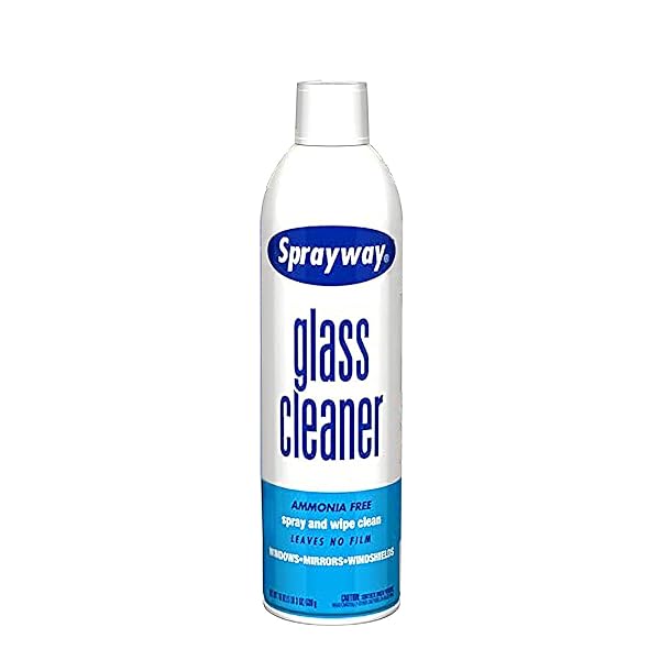 SPRAYWAY AMMONIA-FREE GLASS CLEANER, FOAMING ACTION – STREAKLESS...
