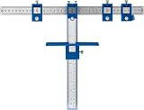 Trintion Punch Locator Adjustable Cabinet Jig Drill Guide Template for Handles view 3