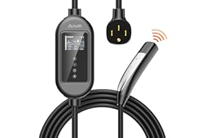 Alxum Level 2 Tesla Charger - 40Amp Tesla Portable Charger with 16.4 ft Cable for Home and Outdoor Mobile Connector with NEMA 14-50 Plug Compatible with All Models X/Y/3/S and Cybertruck