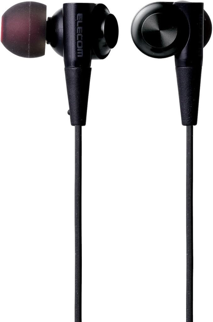 Amazon Co Jp Elecom ステレオヘッドホン カナル Cb0 ブラック Ehp Cb0abk 家電 カメラ