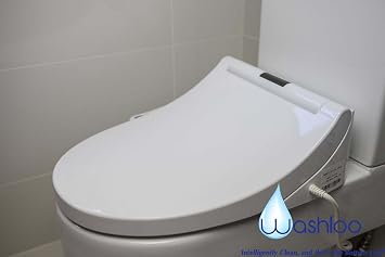 Washloo Ultra V Luxury Electric Bidet Toilet Seat Japanese Style Smart Toilet Amazon Co Uk Diy Tools