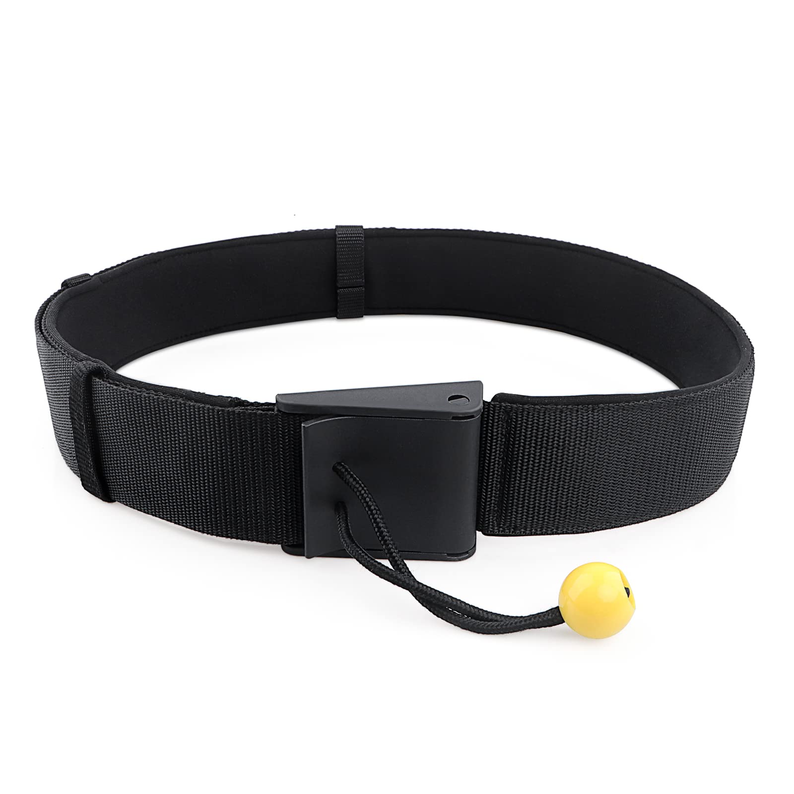 Dawitrly SUP Safety Belt, Quick Release Sup Waist Leash QR Belt with Adjustable And 50mm Wide Strap Attaching Ankle Surfing Leash To Your Waist Compatible with All Paddle Boards Black