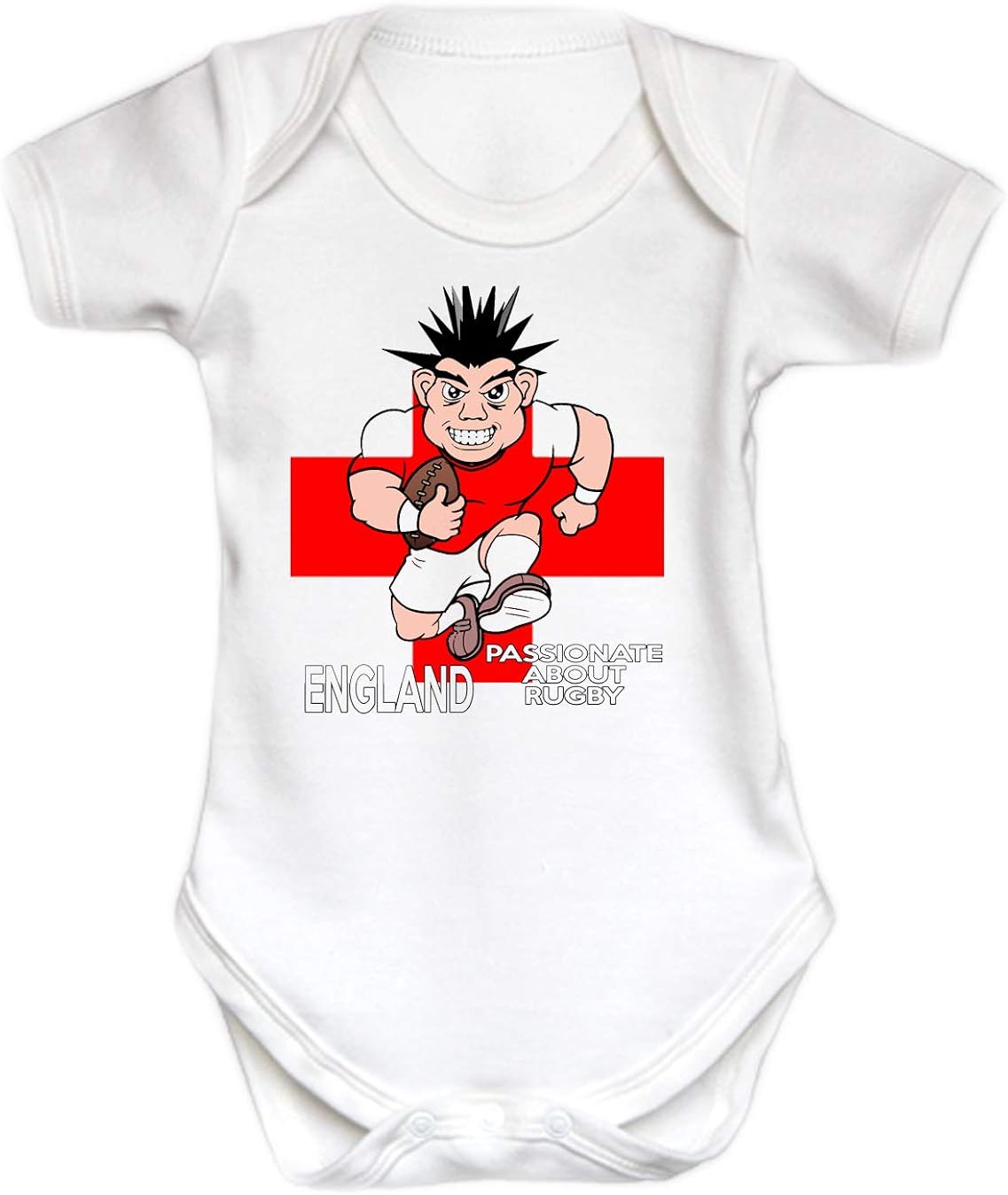 england rugby baby grow