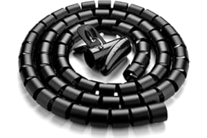 Wire Wrap Organizer Winder Clip Cable Holder Cord Protector Management Ethernet for Home Office DIY Tool to Arrange Cables Ea