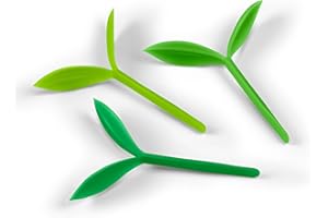 Genuine Fred Sprout Little Green Bookmarks, Set of 6