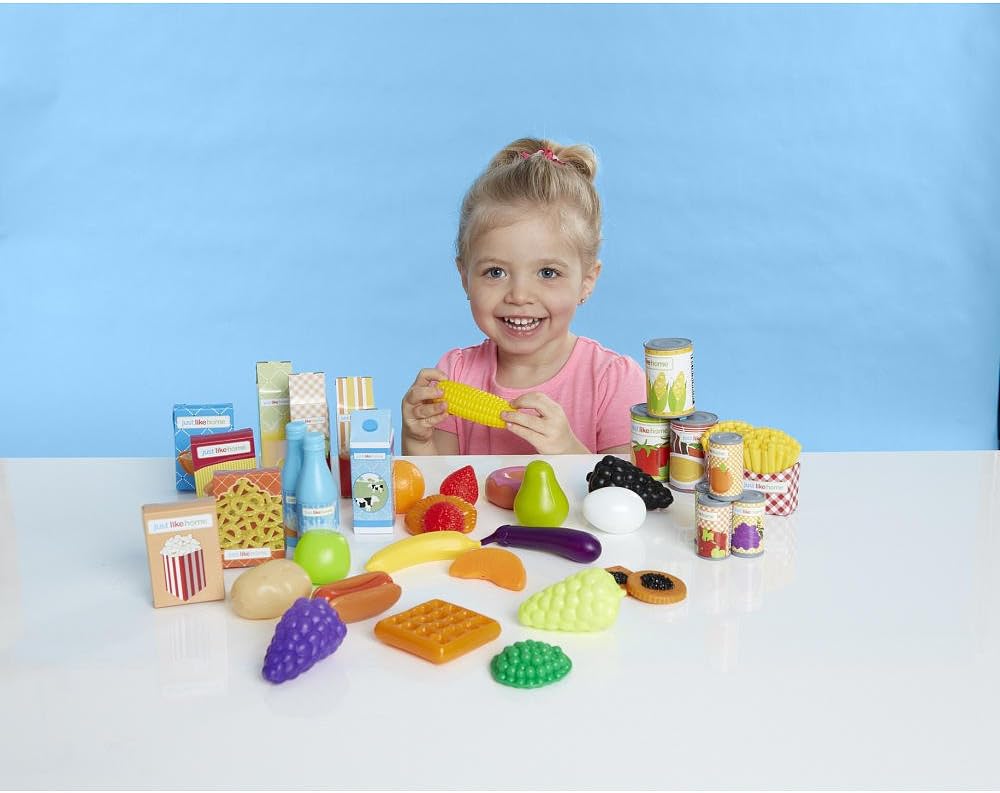 120 piece play food set