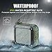 Bluetooth Speaker 4.0 Wireless Waterproof Shower OK Portable Outdoor Sport NFC 3D Sound Shockproof Dustproof, Pair All BT Devices,10 Hour Music Play 1500mAh Battery, Hands Free Call, Mic, AUX -Green