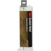 3M Scotch-Weld Structural Plastic Adhesive DP8005 Black, 45 mL, Duo-Pak | Creates a Strong Bond on Low Surface Energy Plastics