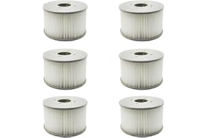 FFYan 6 PCS Replacement Filter for MSPA FD2089,Enhanced Version Filter Cartridge Pump Fit for MSPA All Current Hot Tubs
