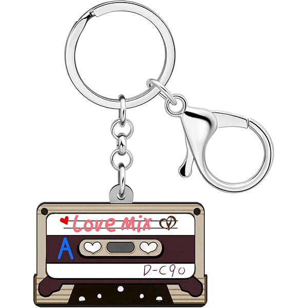 SHIGIE Acryl Retro 80S 90S Magnetische Cassette Tape Oorbellen Antieke