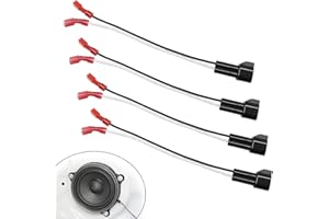 2 Pair Door Speaker Wiring Harness Connector Kit for Ford F150 Edge Escape 2001-2011, 3/5/6 1998-2011, Lincoln Navigator Town