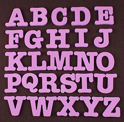 1Set Wooden Cartoon letter Alphabet A-Z Magnets Refrigerator stickers