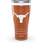 Tervis Traveler Texas Longhorns - MVP Triple Insulated Tumbler Travel Cup Keeps Drinks Cold & Hot, 30oz, Stainless Steel