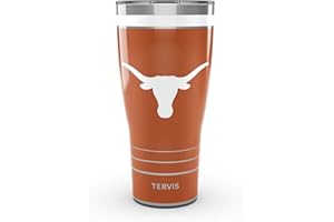Tervis Traveler Texas Longhorns - MVP Triple Walled Insulated Tumbler Travel Cup Keeps Drinks Cold & Hot, 30oz, Stainless Steel