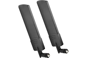 TENMORY 4G LTE Antenna 10dbi 600-6000MHz 3G 4G LTE Universal Wide Band Omni Directional Paddle Antenna with SMA Male 2 Pcs