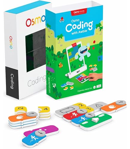 Osmo - Genius Starter Kit para iPad Paquete familiar de codificación para iPad y tableta Fire (edades 5-10 iPad base incluida Osmo - Genius Starter Kit para iPad Paquete familiar de codificación para iPad y tableta Fire (edades 5-10 iPad base incluida