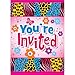 Wild Birthday Invitations, 8ct