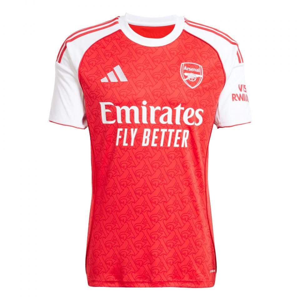 adidas Arsenal Home Jersey w/ EPL + No Room For Racism Patches 25/26 ...