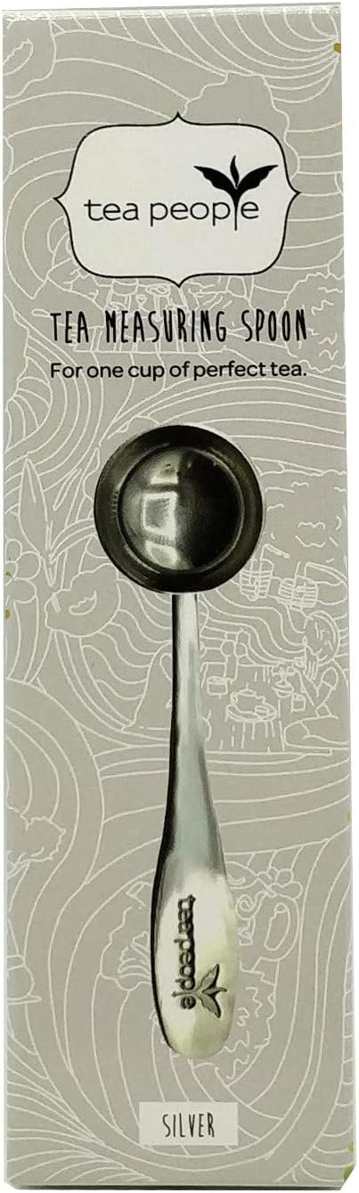 Tea People Measuring Spoon for Loose Leaf Tea 1 Perfect Cup Size S/Steel, Silver - Image 3