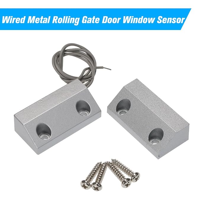 OWSOO Sensores de Puertas y Ventanas Detector Magnético para ...