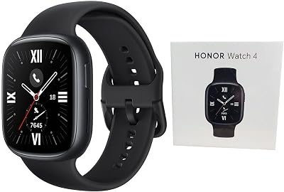HONOR Watch 4 45mm Bluetooth Black AMOLED Screen Fitness Tracker