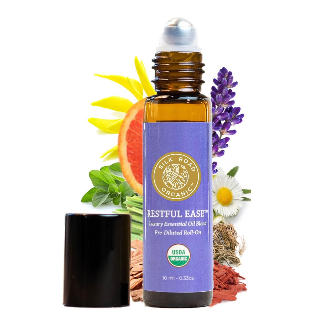 Organic Restful Ease Essential Oil Sleep & Stress