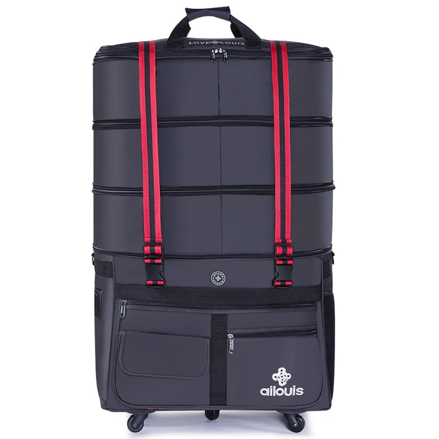 ailouis Expandable Extra Large Wheeled Duffel Luggage Bag (36 inch) eBay