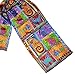 Laurel Burch Dog Tails Patchwork Classic Silk Scarf