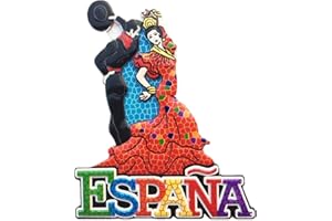 3D Flamenco Dancer Fridge Magnet Spain Travel Sticker Souvenir,Home & Kitchen Decoration Promotion Gift