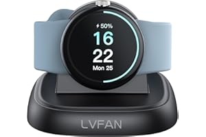 LVFAN Charger for Fitbit Versa 4 / Fitbit Sense 2 / Pixel Watch 2, Charger Replacement Charging Cable Accessories, Charger Dock Stand for Google Pixel Watch 2 & Fitbit Versa 4 3 / Sense 2 / Sense
