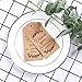 Paper Gift Tags Thank You for Celebrating with Us, Whaline 100 Pcs Paper Hang Tag for Thanksgiving Day, Wedding,Baby Shower with 100 Feet Natural Jute Twine (Leaves Brown)