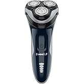 SweetLF Electric Razor for Men with Pop-Up Trimmer, IPX7 Waterproof Electric Shaver, Rechargeable Shavers for Men, Type-C, 120Mins Runtime, Plug & Play, Ideal for Christmas Presents