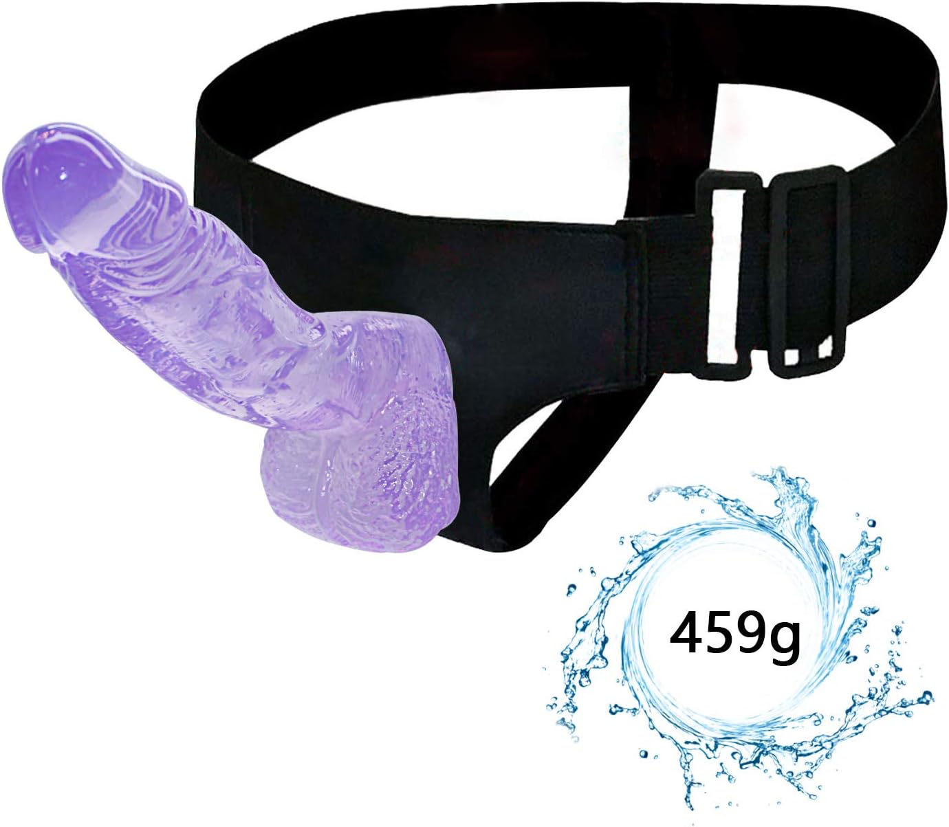 8.66 Inch Life-Like Strapless StrĂ p on Toy Removeable Type (Blue)