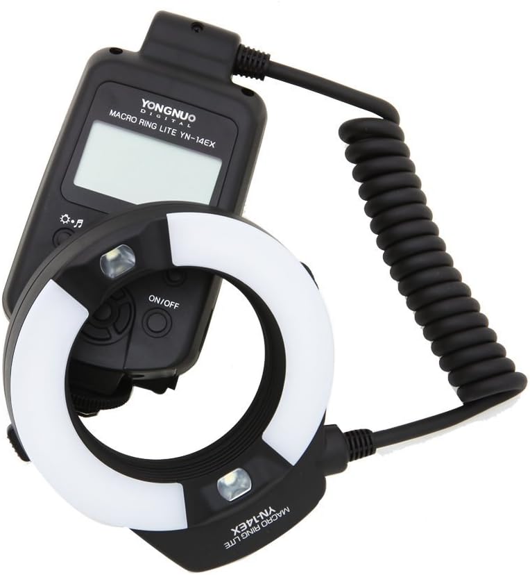 Yongnuo OS02734 digi-Express YN-14EX Macro TTL Flash Control Ring Flash Unit, Black - Image 3