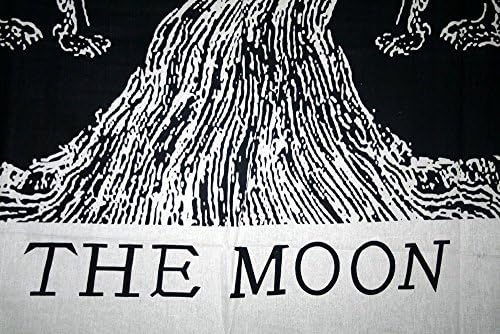 crying wolf tapestry of the moon tapestry, moon wall tapestry twin wall bedding tapestry,